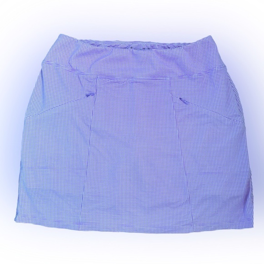 IBKUL lavender Checkered Skort